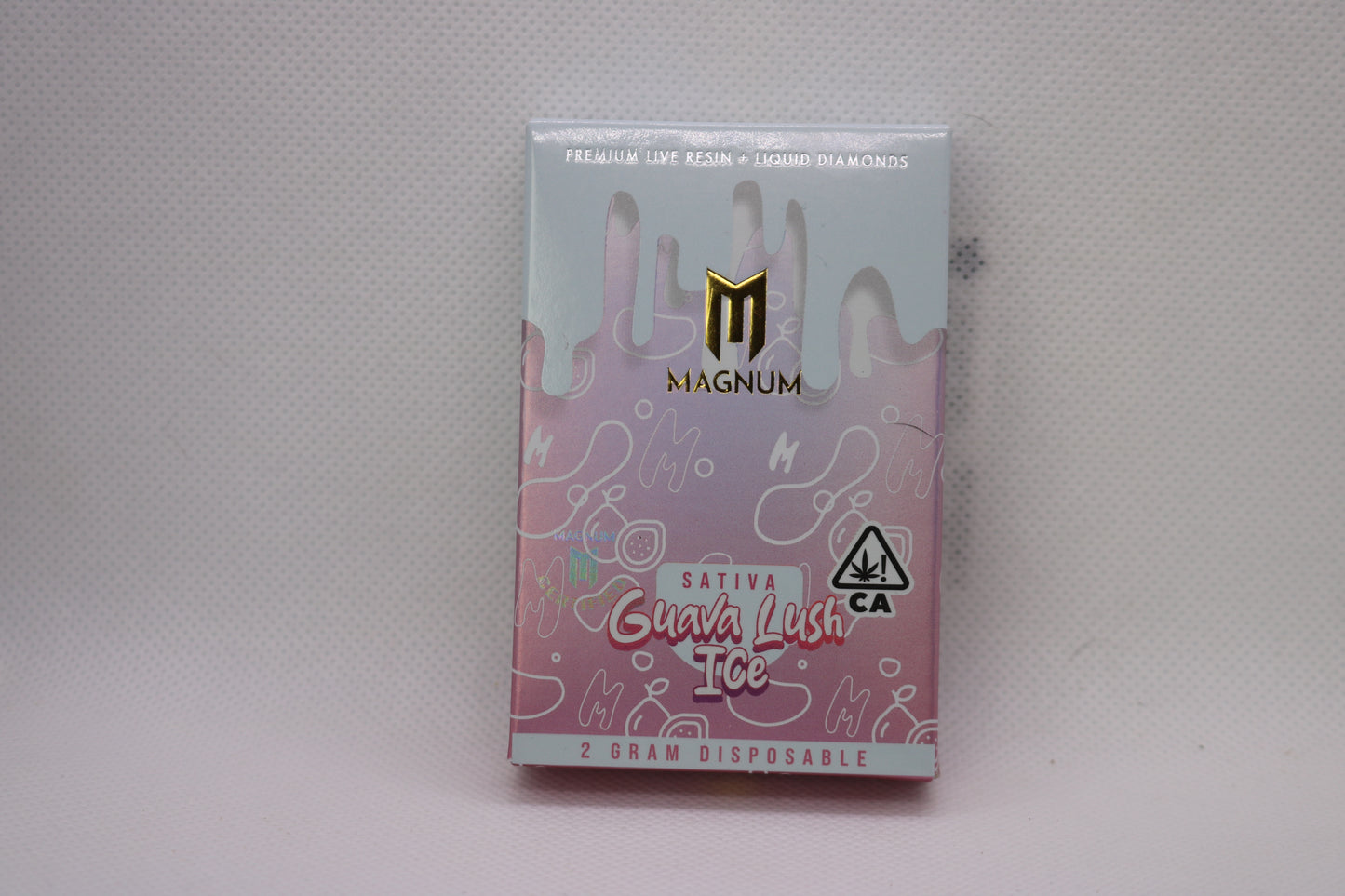 2g Guava Lush Ice Magnum Labs Live Resin Liquid Diamonds Disposable Cannabis AIO Vape Device