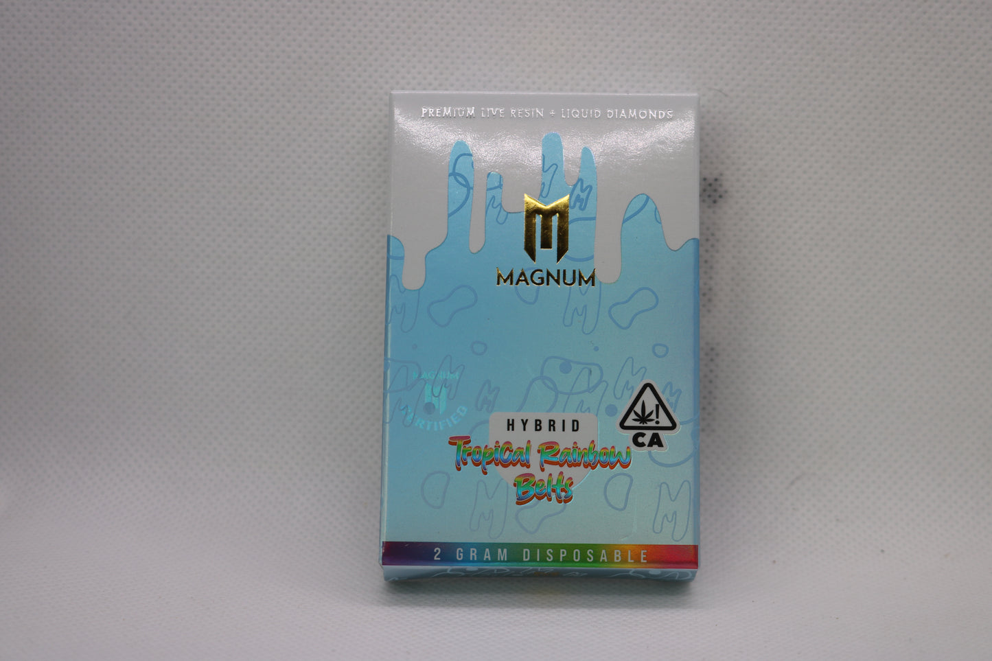 2g Tropical Rainbow Belts Magnum Labs Live Resin Liquid Diamonds Disposable Cannabis AIO Vape Device