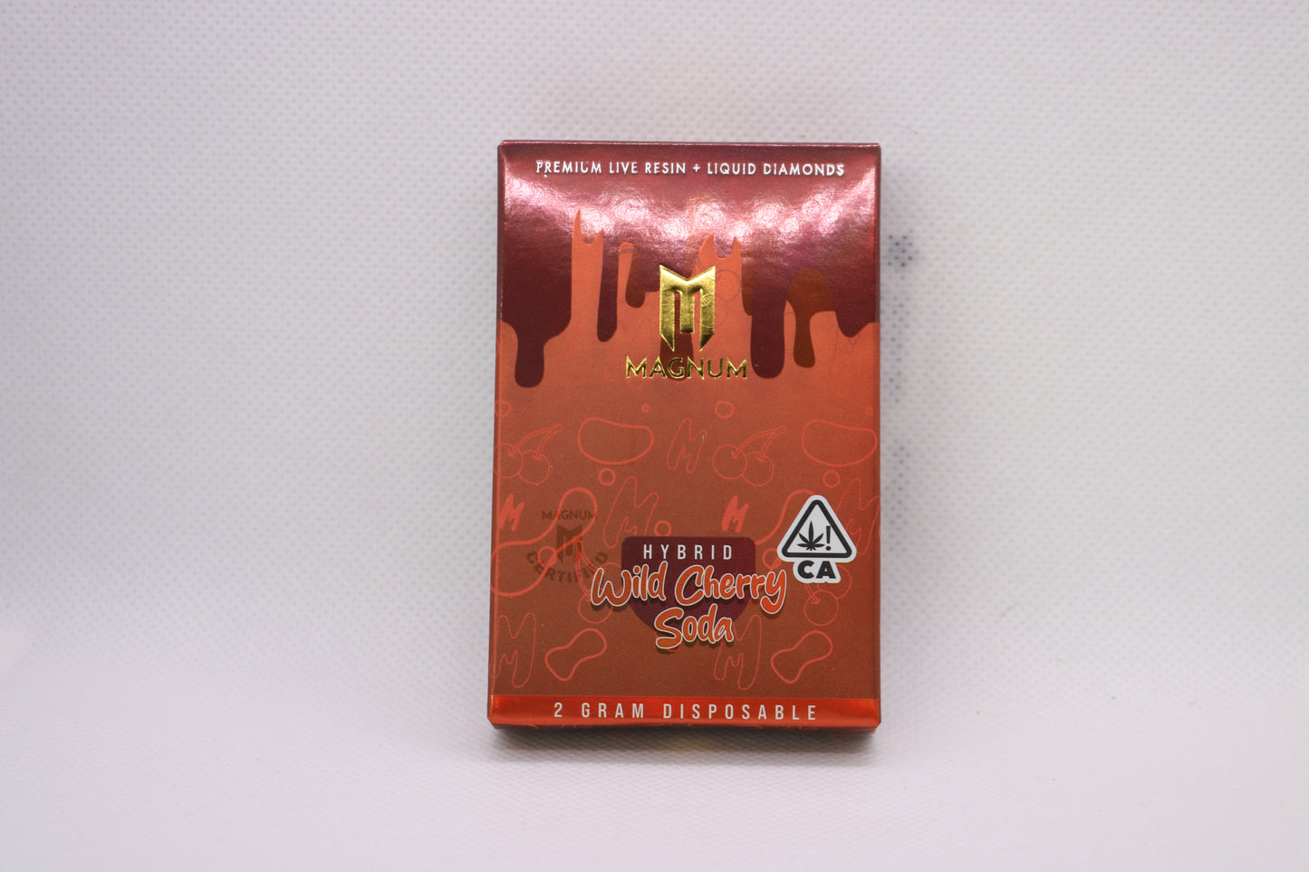 2g Wild Cherry Soda Magnum Labs Live Resin Liquid Diamonds Disposable Cannabis AIO Vape Device